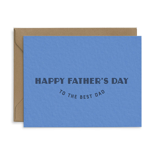 Best Dad Father's Day Greeting Card