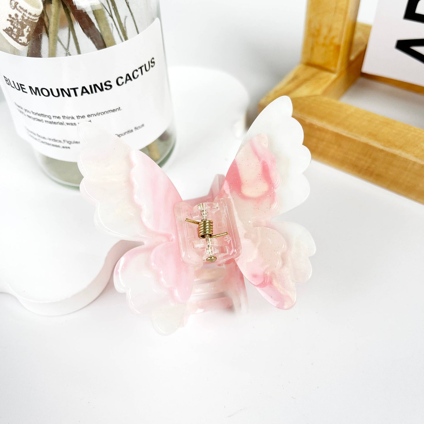 1.77" Colorful Butterfly Hair Clips