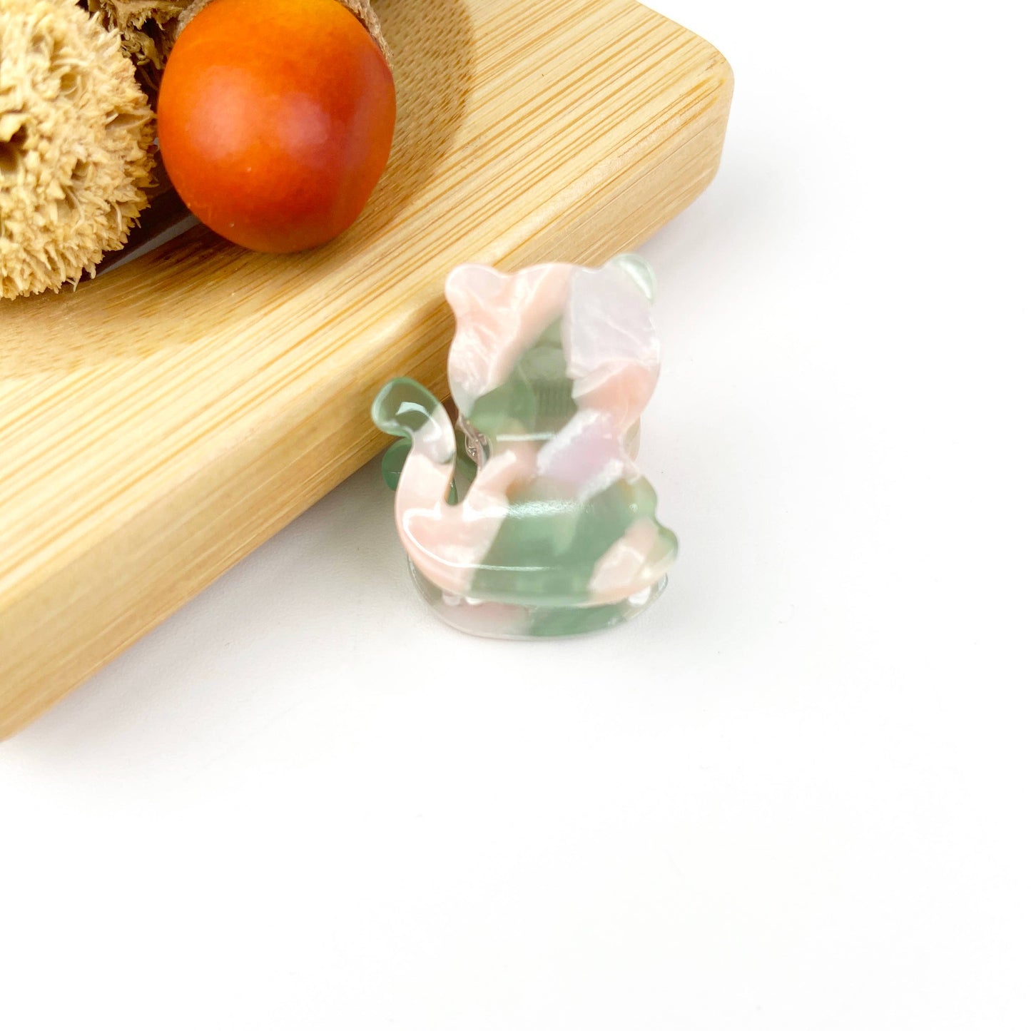 Mini Cute Cat Hair Claw Clip