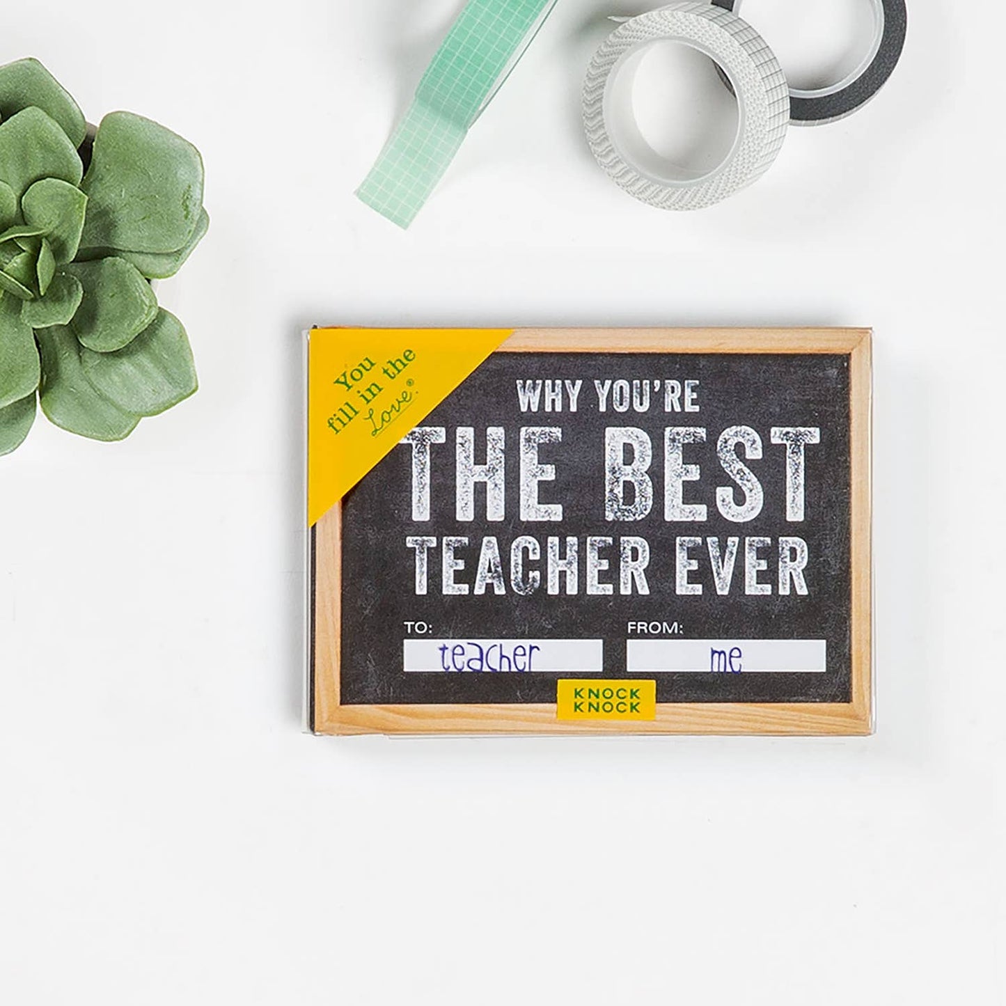 Why You're the Best Teacher Ever  Fill in the Love® Book