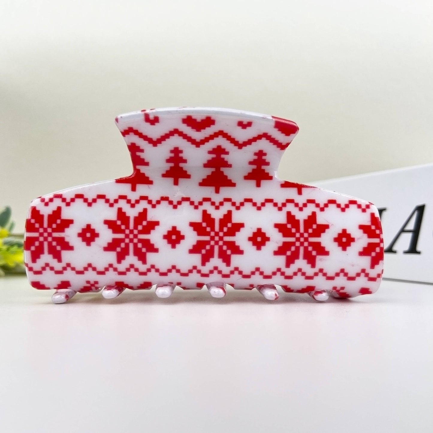 Christmas cute sweet hair clip elk