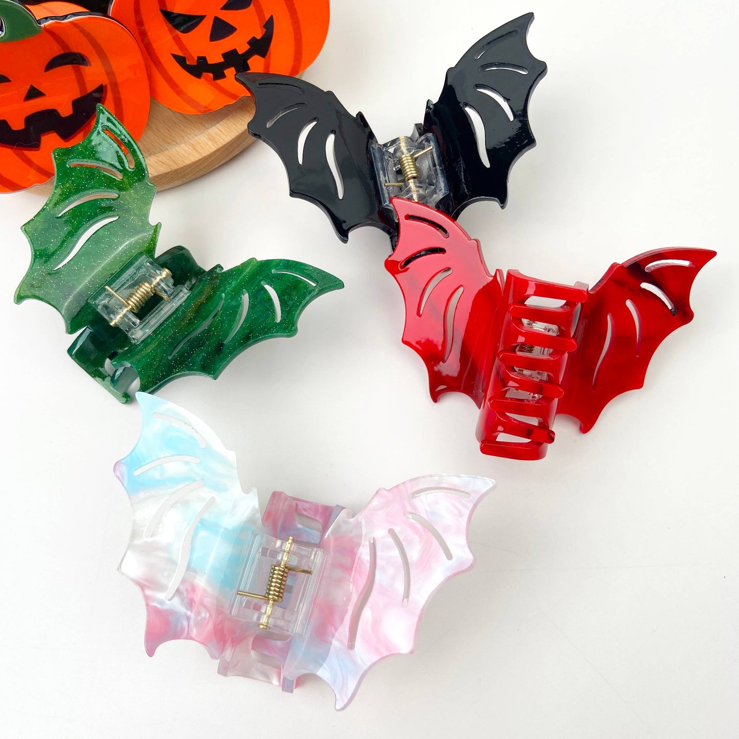 Halloween costume lovely bat hair clip