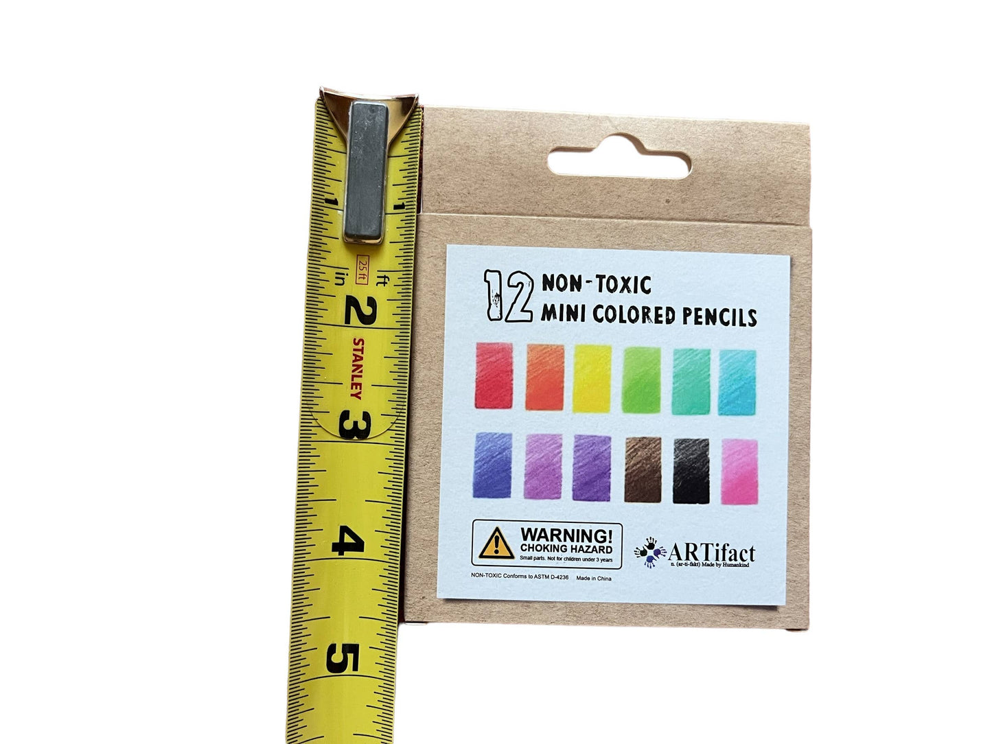 Peace, Love, ART Mini Pencil Set