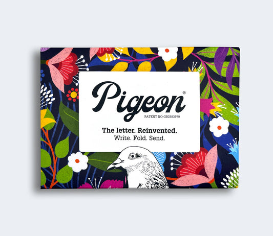 Floral Fantasia Pigeon letter pack