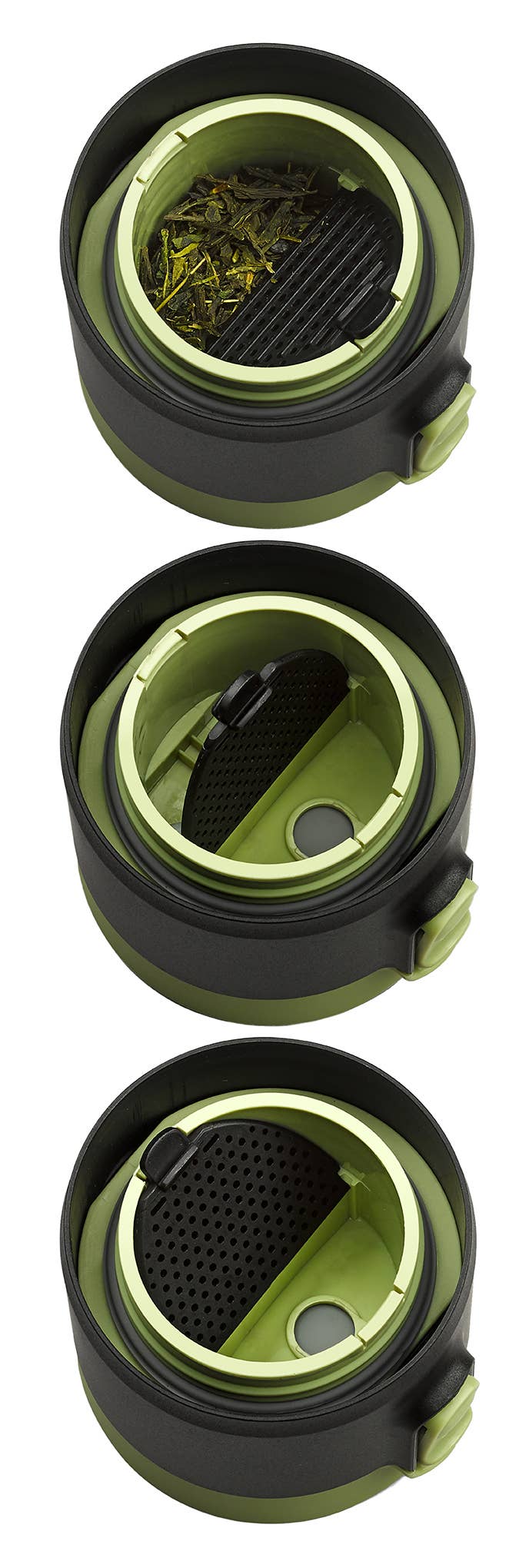 12oz Trio Clear Tea Travel Tumbler