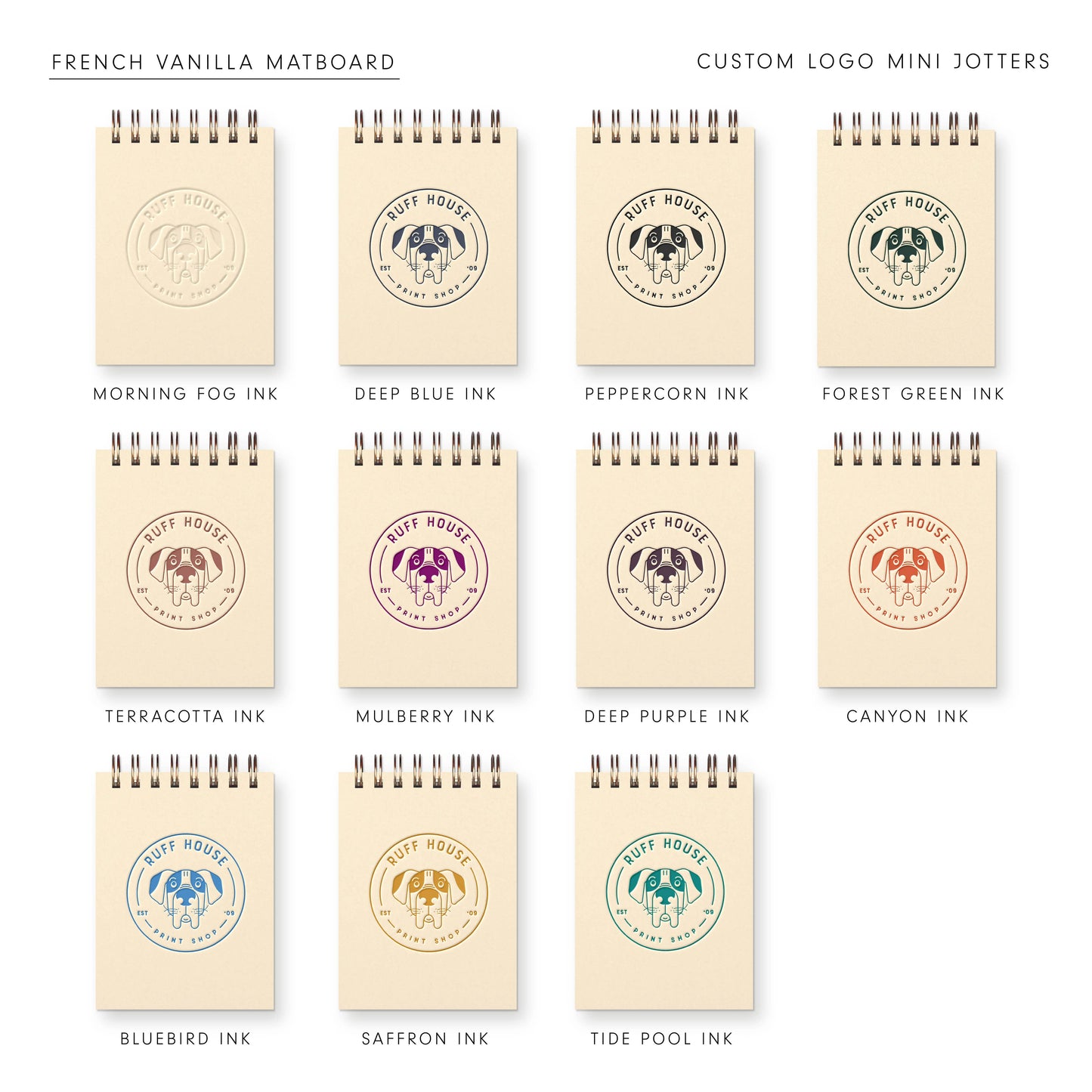 Custom : Logo Mini Jotter Notebook