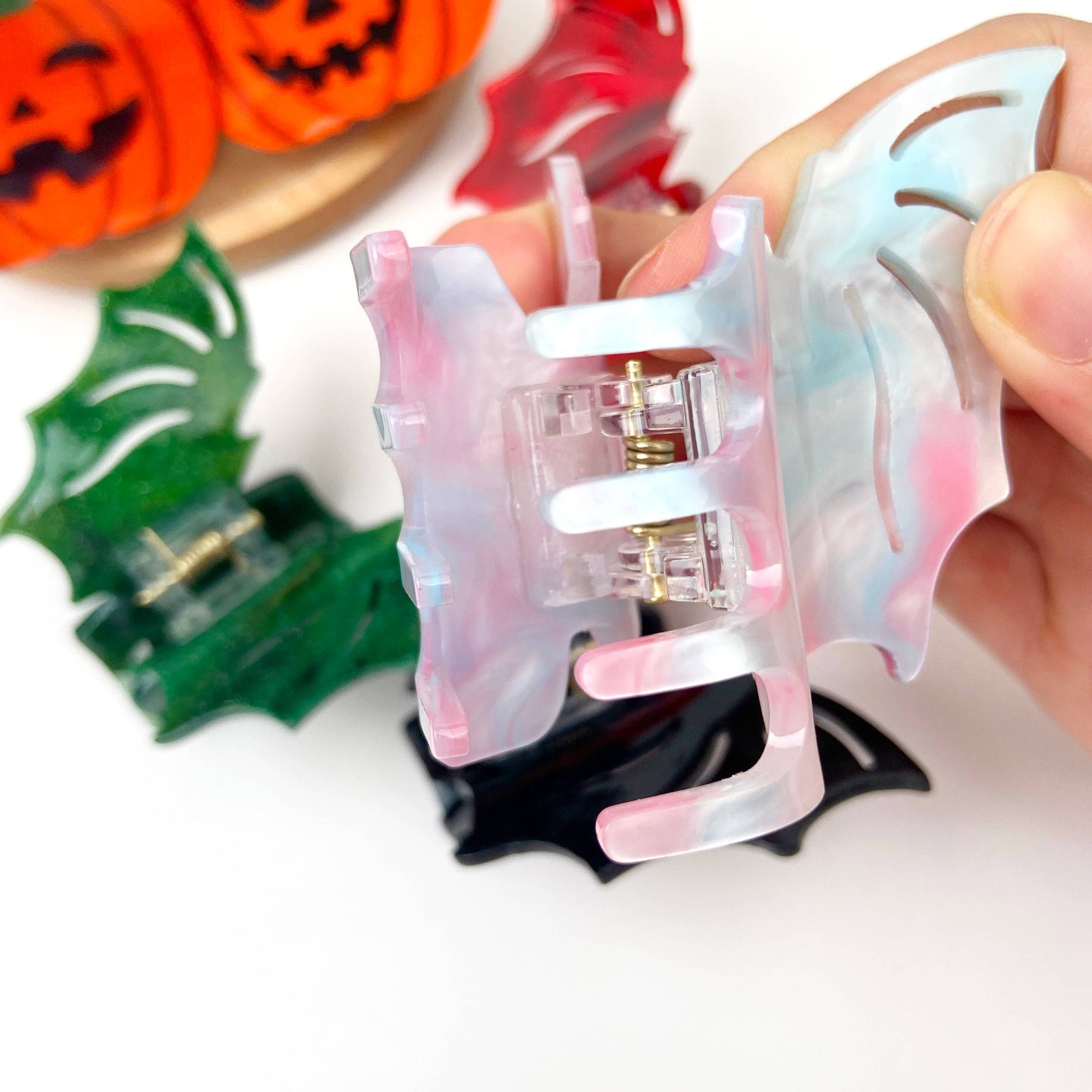 Halloween costume lovely bat hair clip