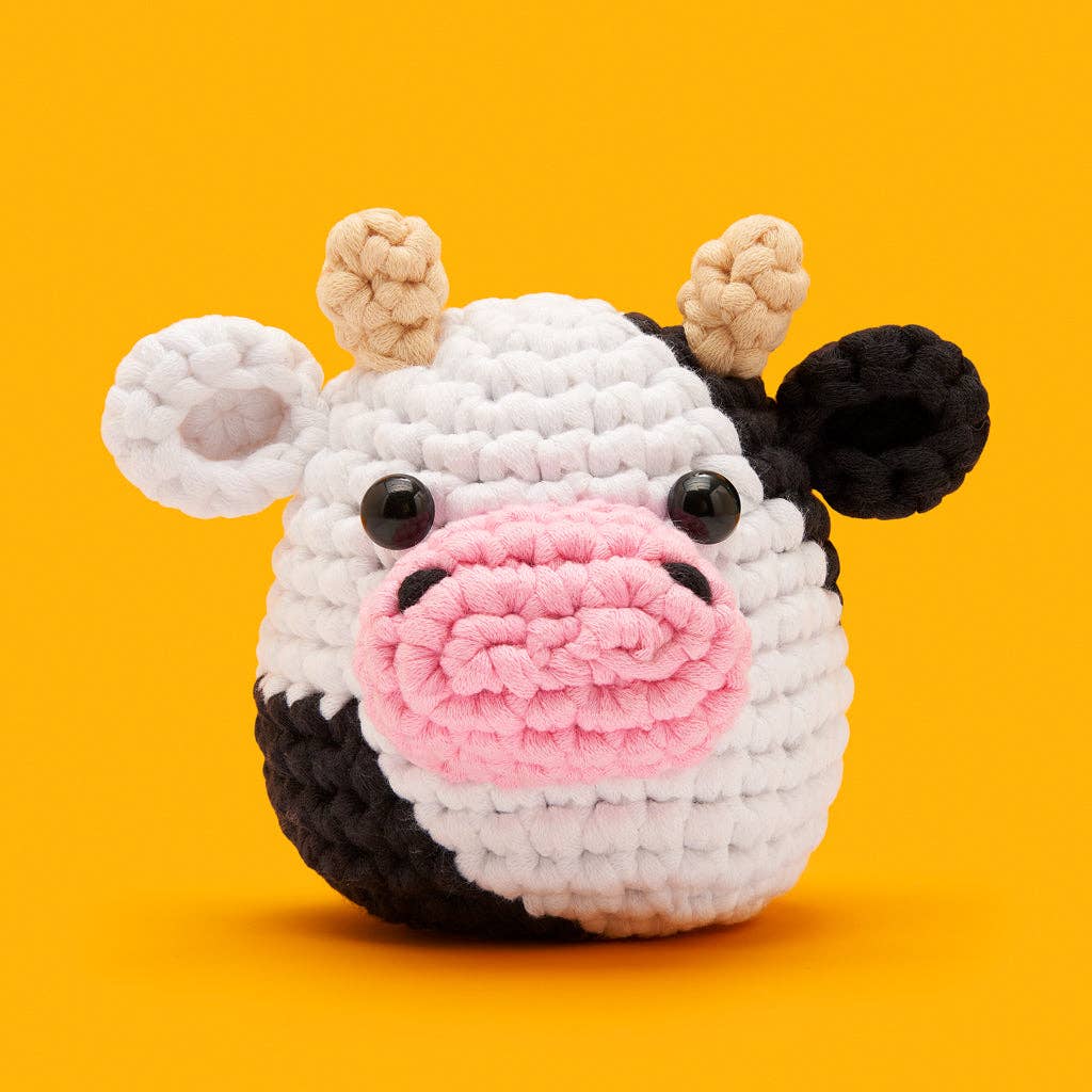 Lavender the Cow Crochet Kit