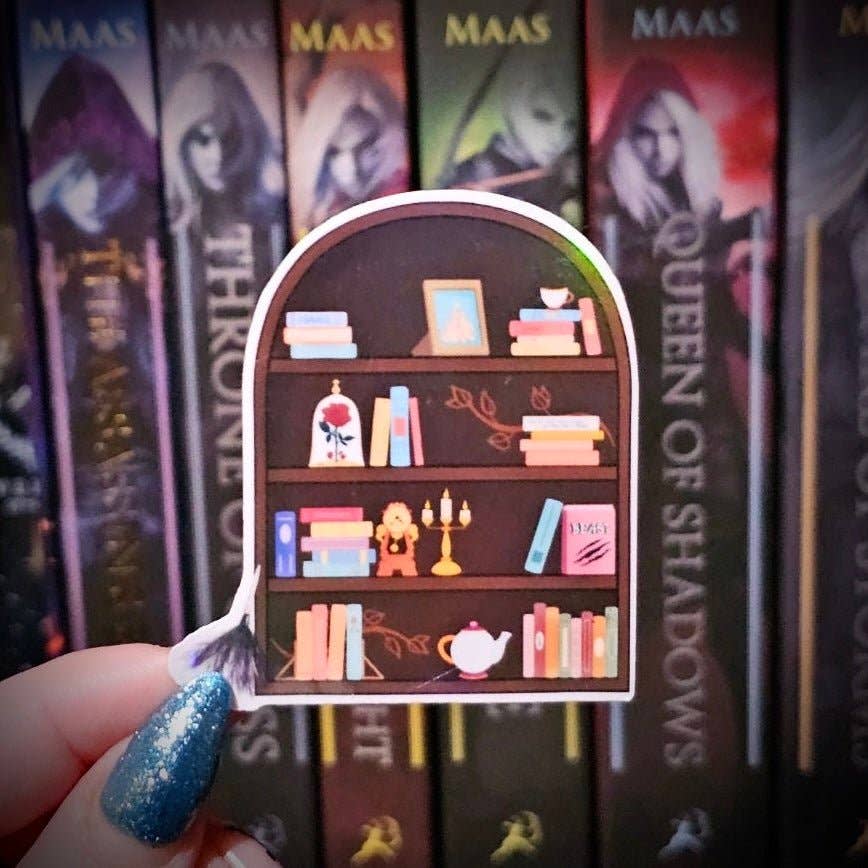 Princess Bookshelf Sticker