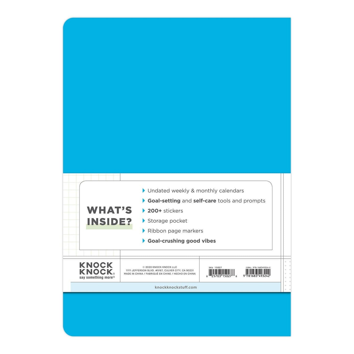 Crush Those Goals Large Hardcover Planner