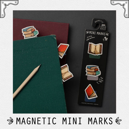 Mini-Marks Magnetic Bookmarks