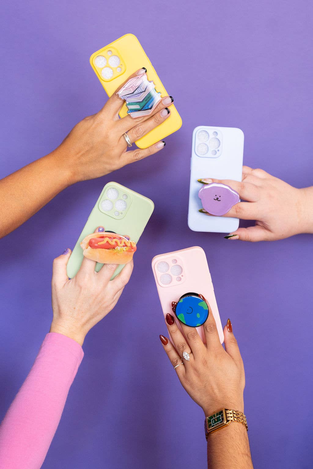 Stacks on Stacks Book Phone Grip – Cute Book Lover