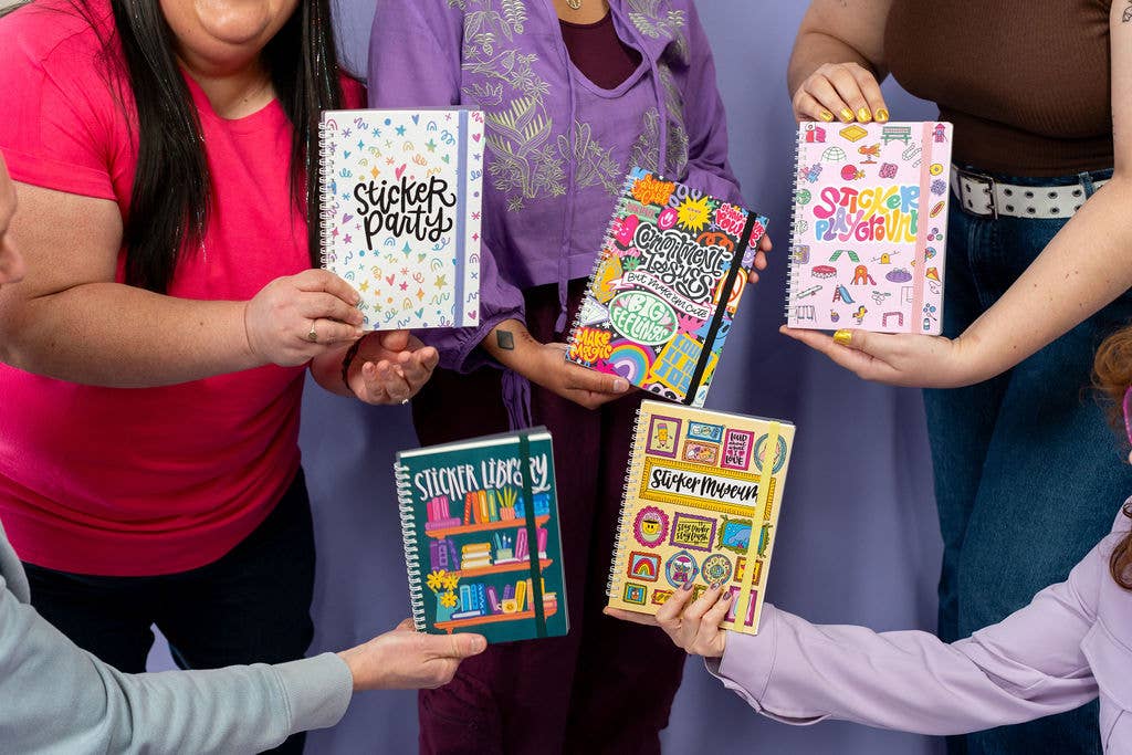 Sticker Museum Album – Reusable Sticker Storage Book