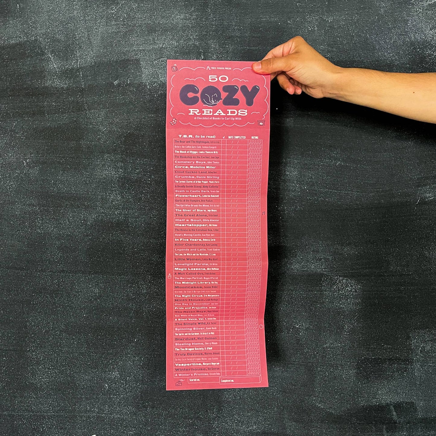 50 Cozy Reads: A Checklist of Books to Curl Up With