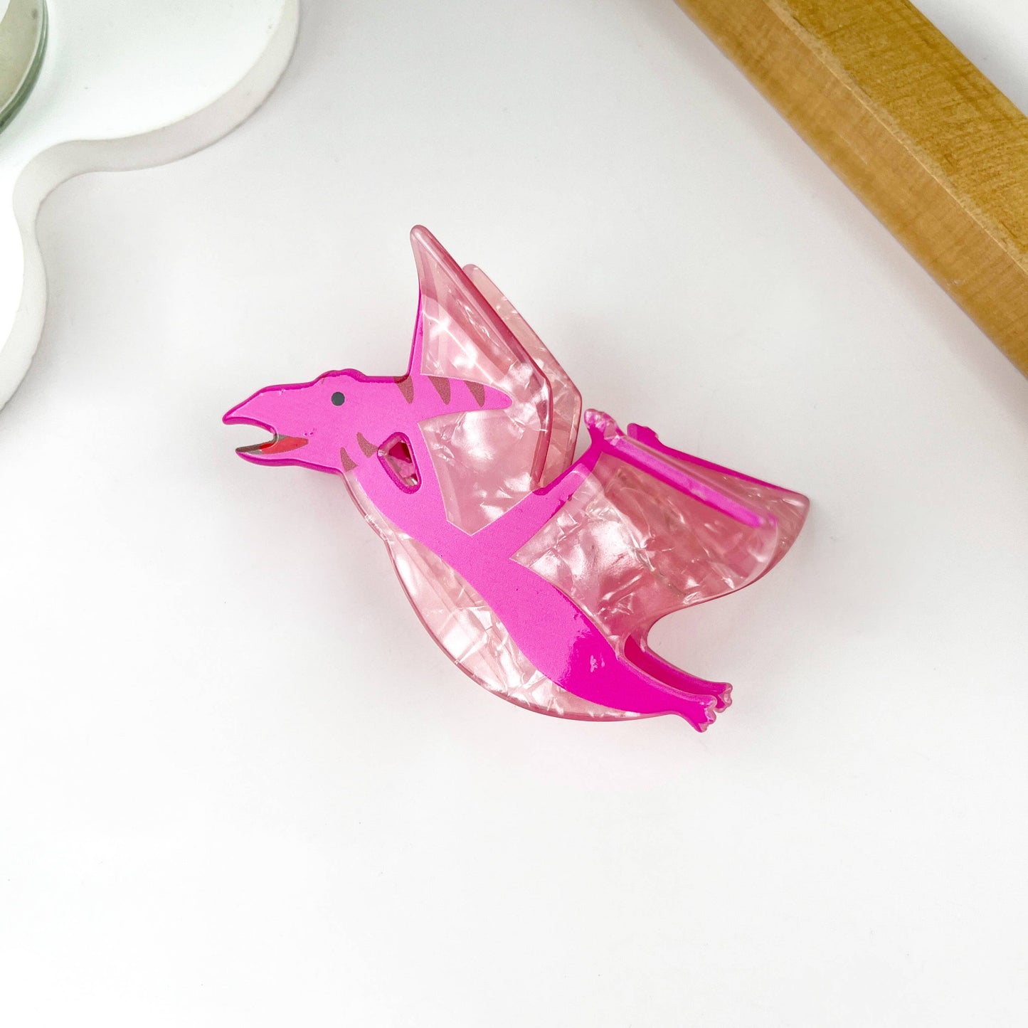 Dinosaur Animal Acrylic Hair Clip