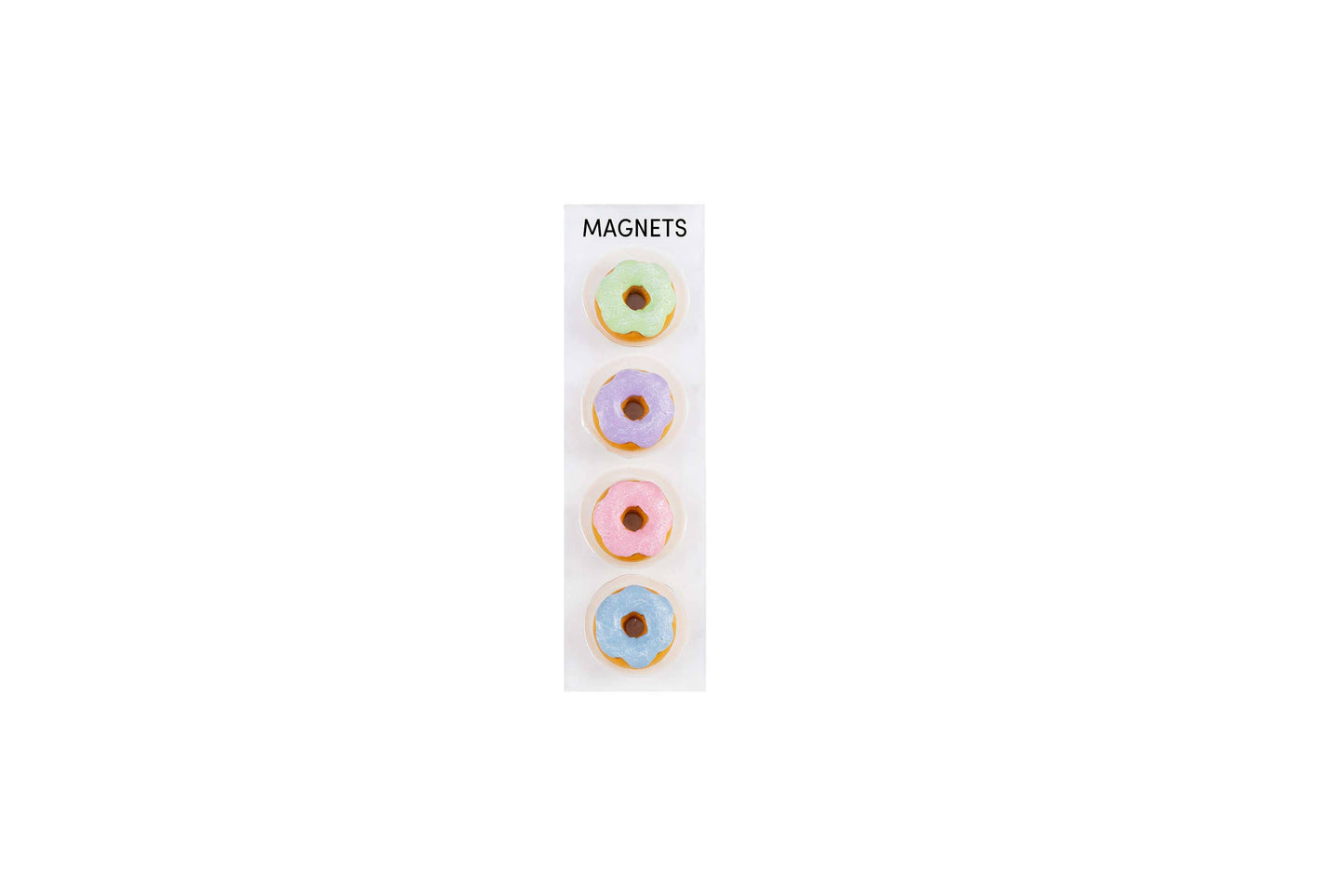 Colorful donut magnets