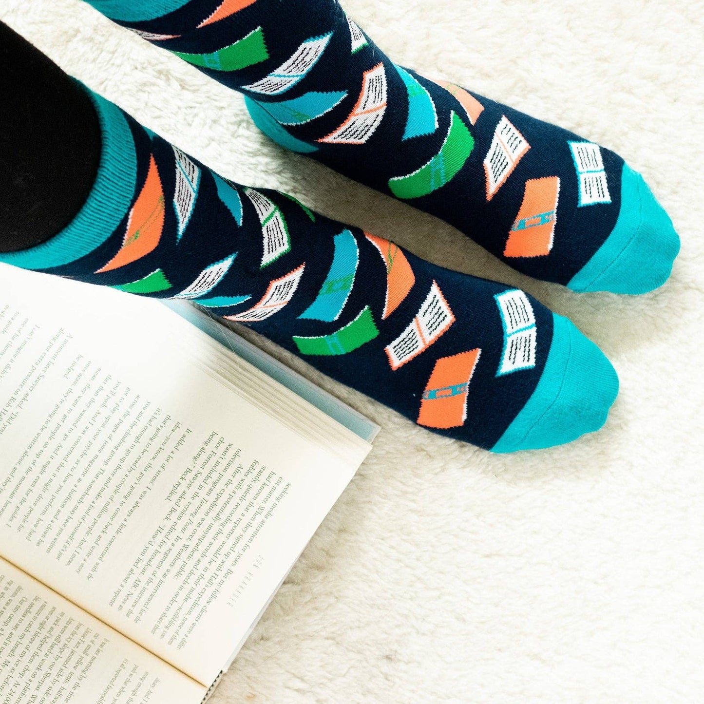 Book Nerd Socks