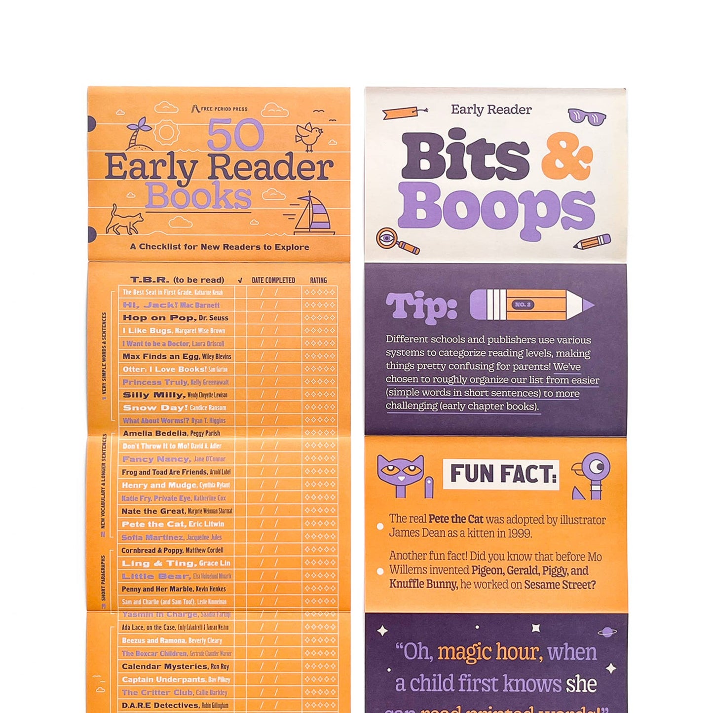 50 Early Reader Books: A Checklist for New Readers