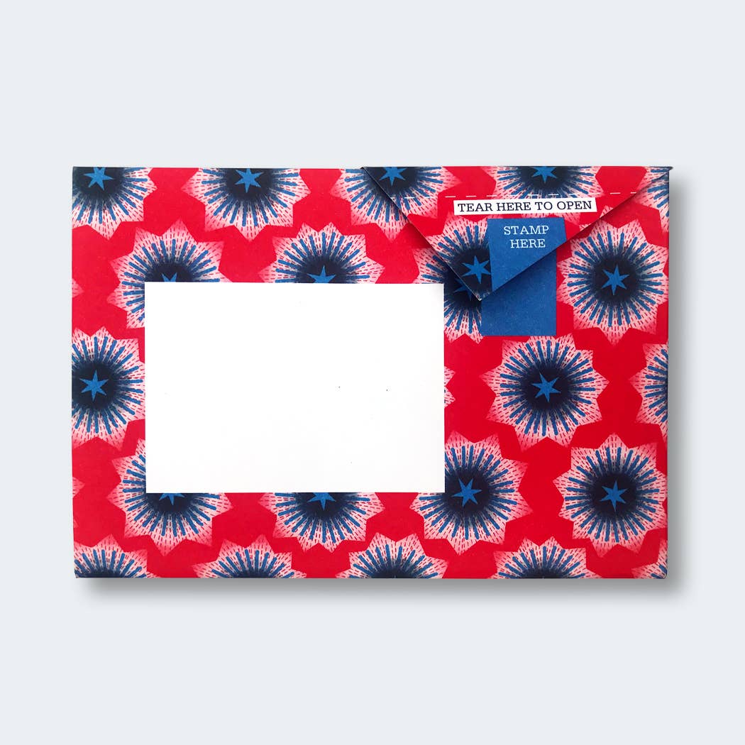 Starburst Pigeon letter pack