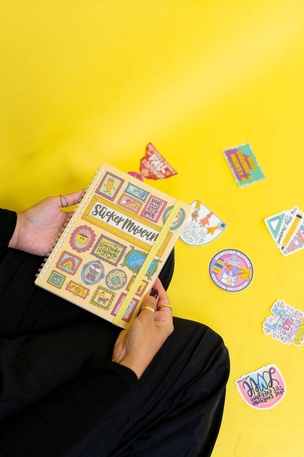 Sticker Museum Album – Reusable Sticker Storage Book