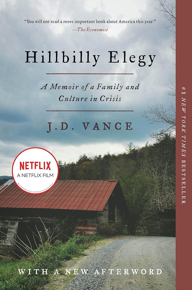 Hillbilly Elegy: A Memoir of a Family and Culture in Crisis cover image