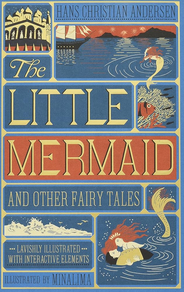 The Little Mermaid and Other Fairy Tales (MinaLima Edition): (Illustrated with Interactive Elements) cover image