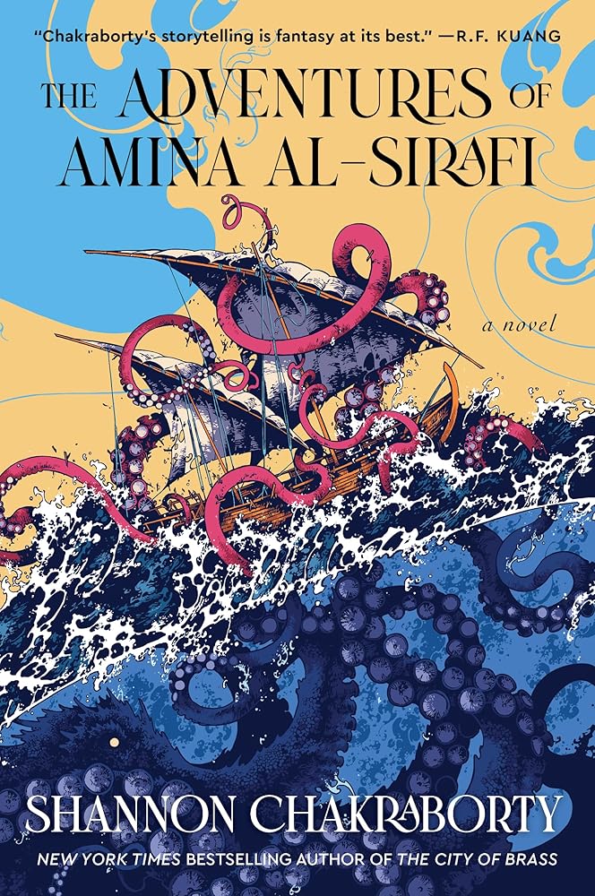 The Adventures of Amina al-Sirafi: A new fantasy series set a thousand years before The City of Brass cover image