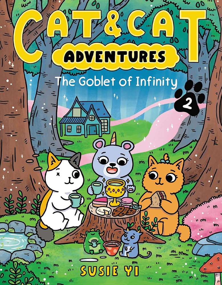 Cat & Cat Adventures: The Goblet of Infinity: A Graphic Novel (Cat & Cat Adventures, 2) cover image