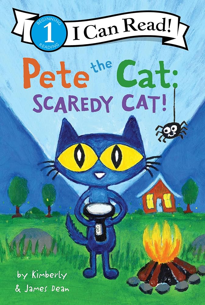 Pete the Cat: Scaredy Cat! (I Can Read Level 1) cover image