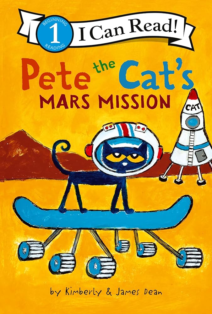 Pete the Cat's Mars Mission (I Can Read Level 1) cover image