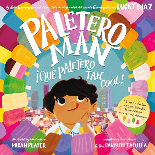 Paletero Man/¡Que Paletero tan Cool!: Bilingual English-Spanish cover image