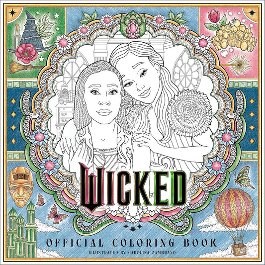 Wicked Official Coloring Book: (Universal Pictures Wicked) cover image