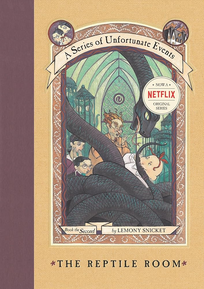 The Reptile Room (A Series of Unfortunate Events #2) cover image