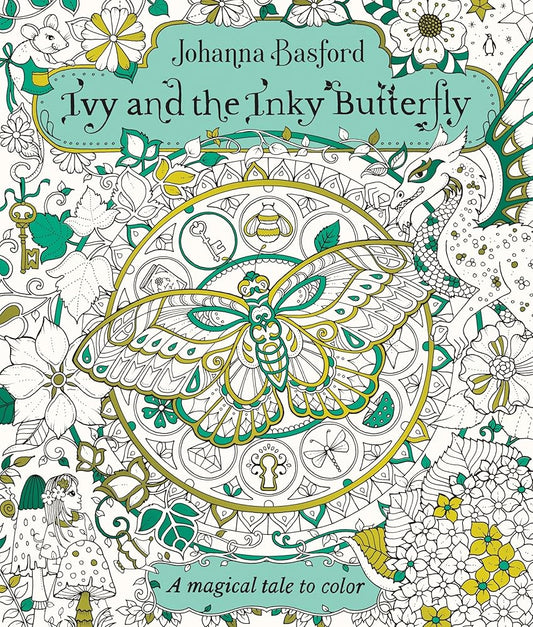 Ivy and the Inky Butterfly: A Magical Tale to Color cover image