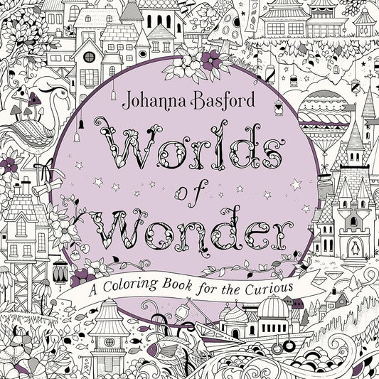 Worlds of Wonder: A Coloring Book for the Curious cover image