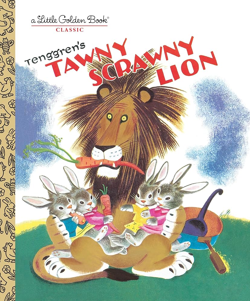 Tawny Scrawny Lion (Little Golden Book) cover image