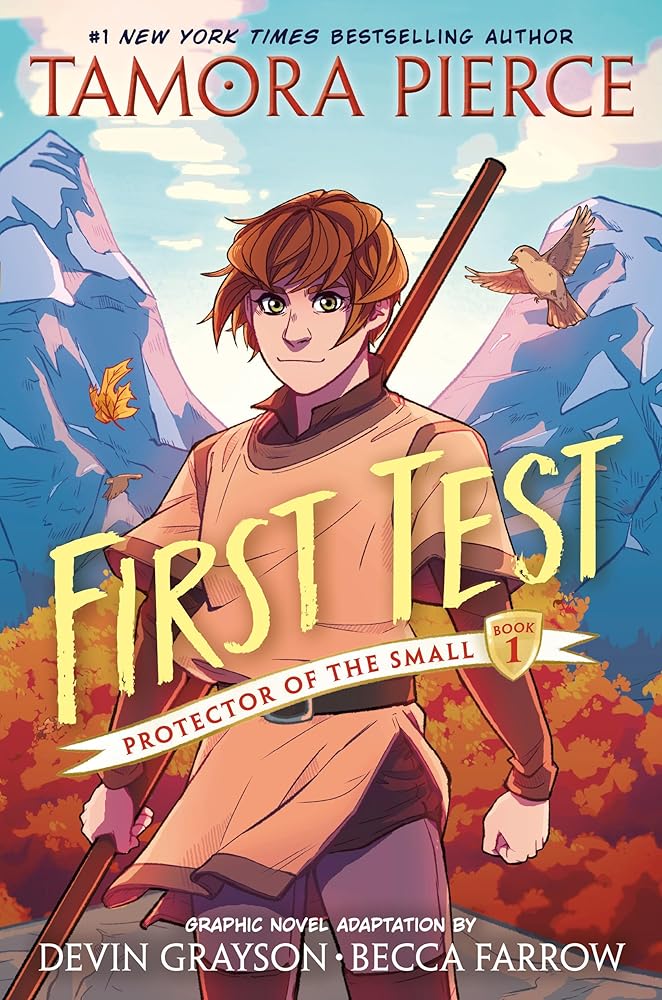 First Test Graphic Novel: (A Graphic Novel) (Protector of the Small) cover image