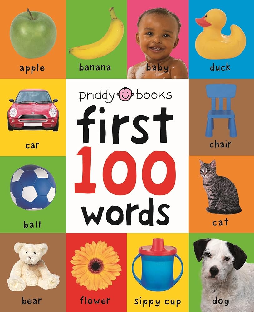 First 100 Words: A Padded Board Book cover image