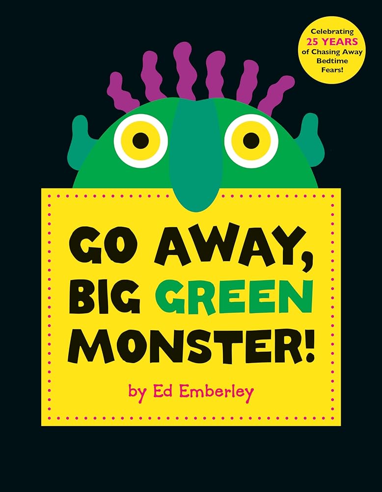 Go Away, Big Green Monster! cover image