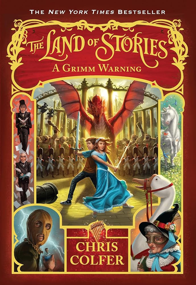 The Land of Stories: A Grimm Warning (The Land of Stories, 3) cover image