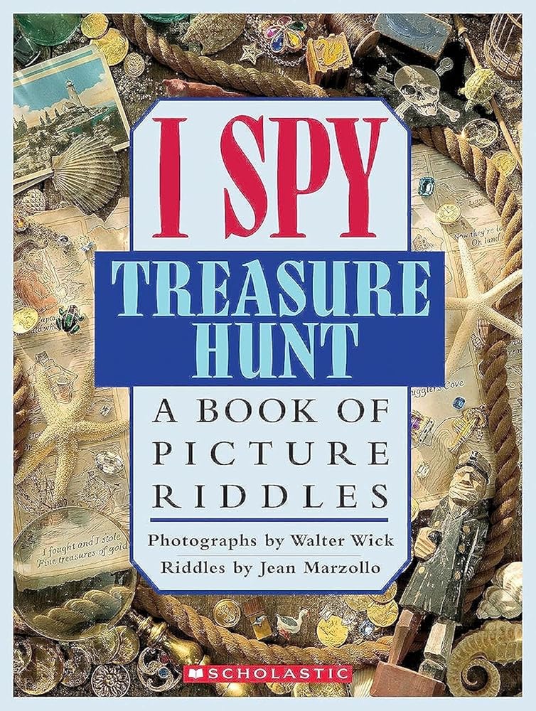 I Spy Treasure Hunt: A Book of Picture Riddles cover image