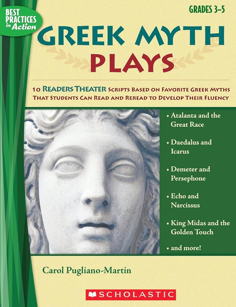 Scholastic Greek Myth Plays (Best Practices in Action) cover image