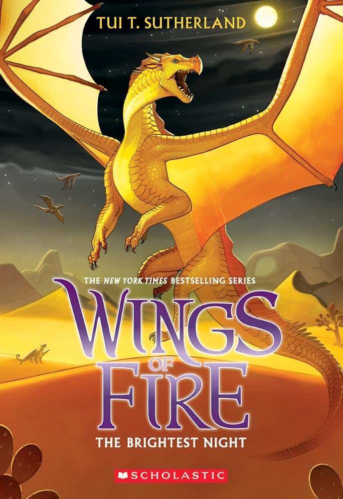 The Brightest Night (Wings of Fire #5) (5) cover image