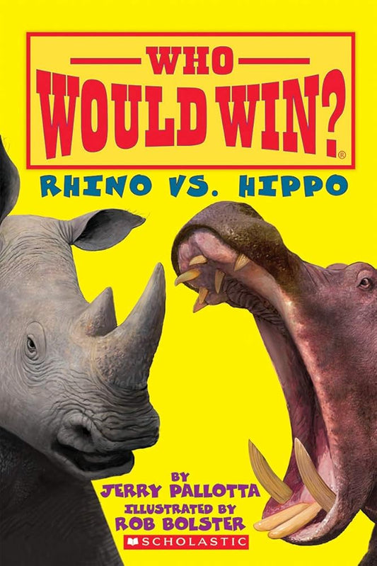 Rhino vs. Hippo (Who Would Win?) cover image