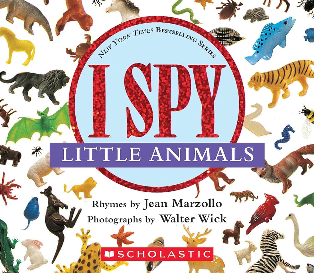I Spy Little Animals: A Book of Picture Riddles cover image