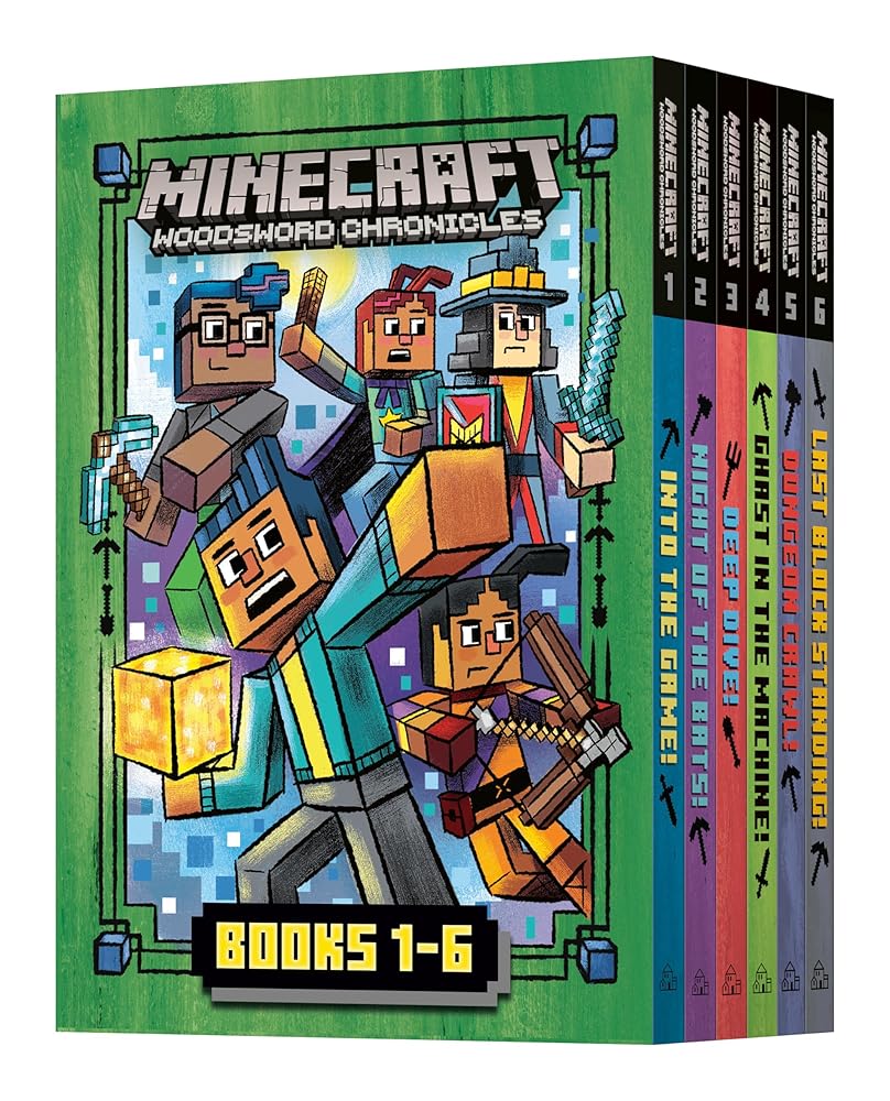 Minecraft Woodsword Chronicles: The Complete Series: Books 1-6 (Minecraft Woodsword Chronicles) cover image