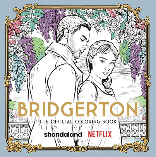 Bridgerton: The Official Coloring Book cover image