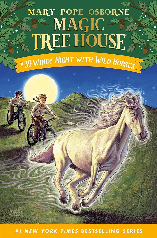Windy Night with Wild Horses (Magic Tree House) cover image