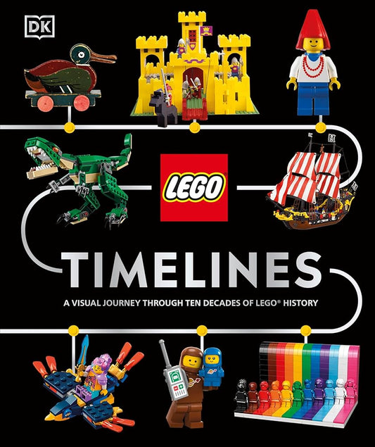 LEGO Timelines: A Visual Journey Through Ten Decades of LEGO History cover image