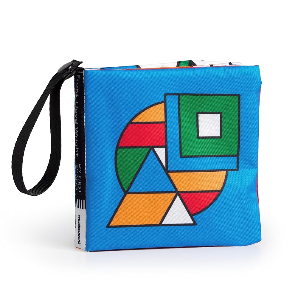 Frank Lloyd Wright My First Shapes Crinkle Fabric Stroller Book cover image